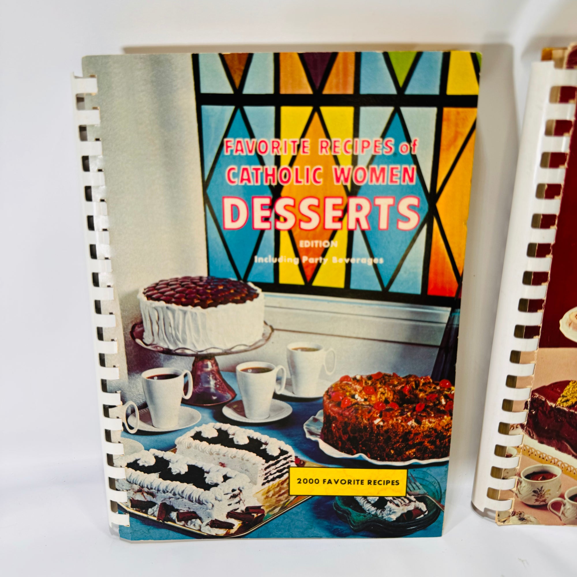 Two Favorite Recipes Dessert Edition: Home Economics Teachers 1963 & Catholic Women 1966