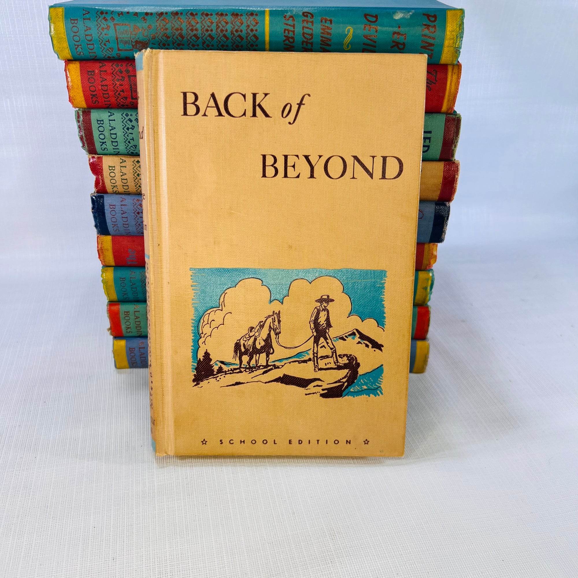 School Edition Series: Ten Book Collection by Various Authors - 1952 Aladdin Books