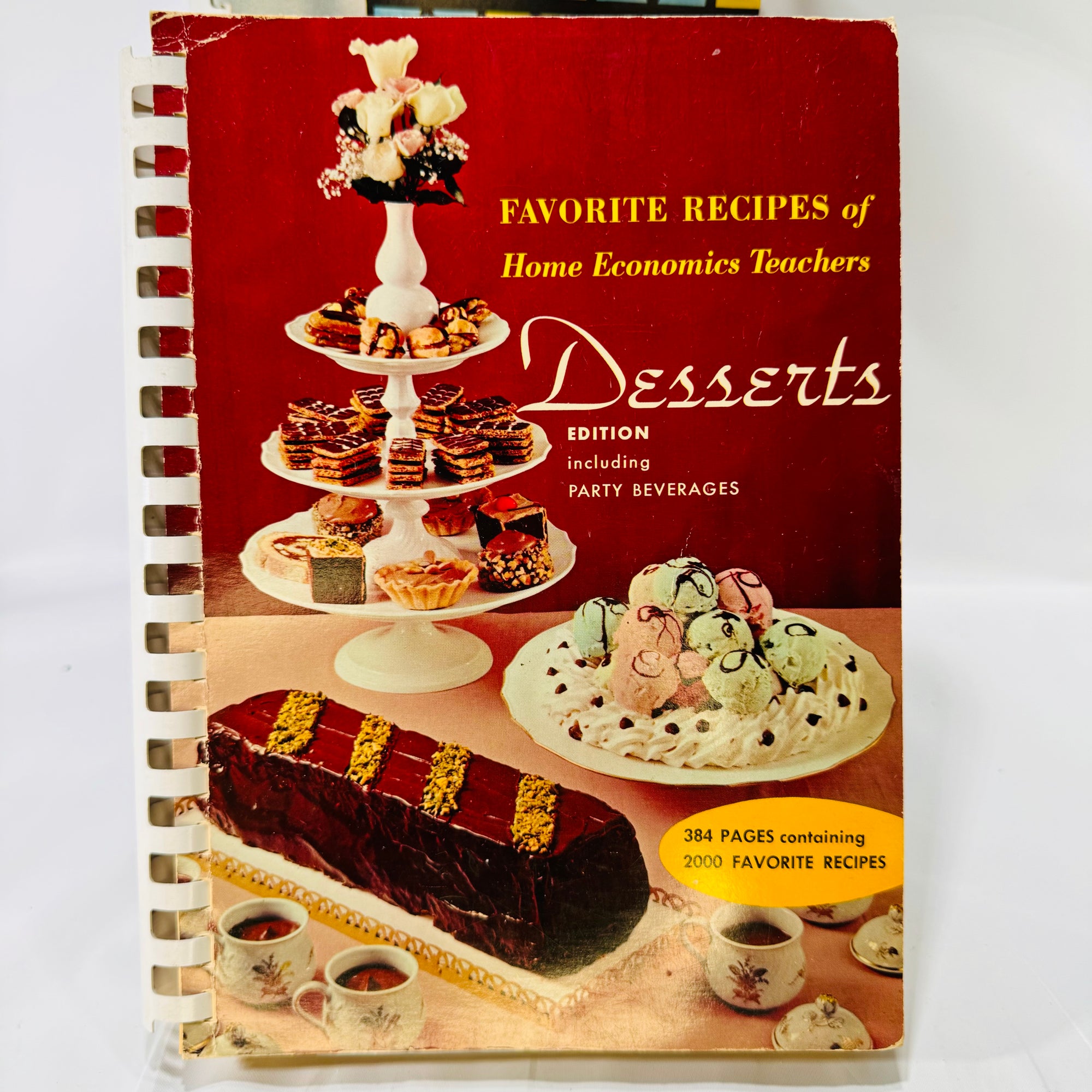 Two Favorite Recipes Dessert Edition: Home Economics Teachers 1963 & Catholic Women 1966