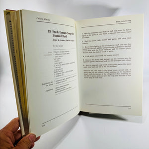 Michel Guérard's Cuisine Minceur 1977 Macmillan Hardcover French Nouvelle Cuisine Cookbook