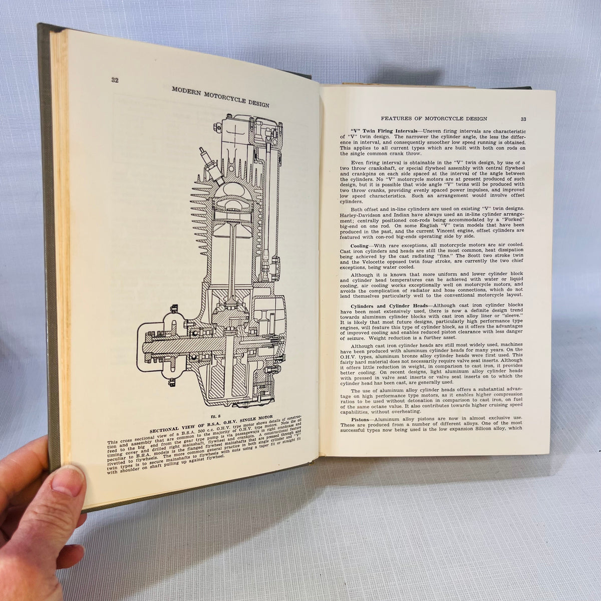 Modern Motorcycle Mechanics by J.B. Nicholson Fourth Edition 1953 Nicholson Brothers