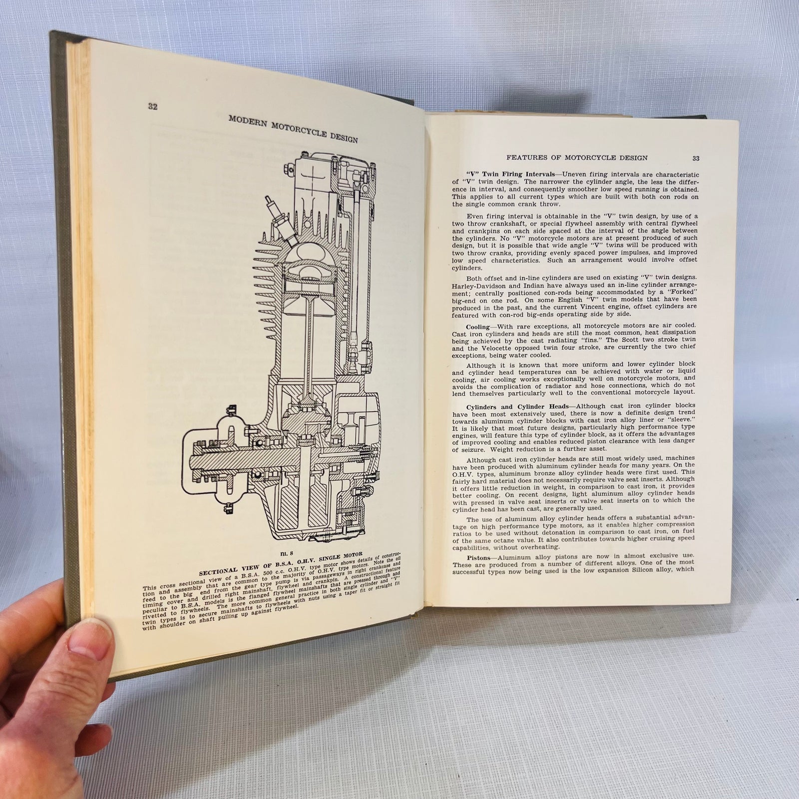 Modern Motorcycle Mechanics by J.B. Nicholson Fourth Edition 1953 Nicholson Brothers