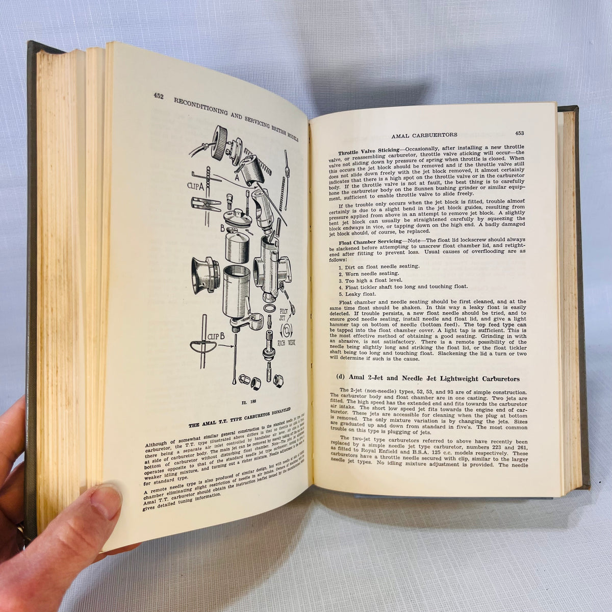 Modern Motorcycle Mechanics by J.B. Nicholson Fourth Edition 1953 Nicholson Brothers