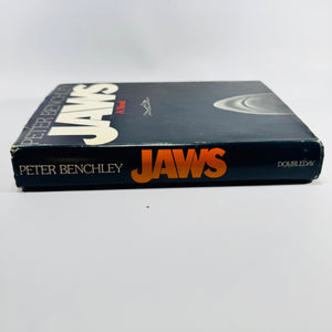 Jaws Peter Benchley 1974 Doubleday Hardcover with Dust Jacket Shark Thriller Novel