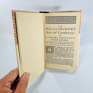 The Williamsburg Art of Cookery Colonial Williamsburg 19th Printing Virginia Recipes Hardcover