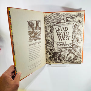 The Wild Wild West by James Daugherty 1948 E. M. Hale Special Edition Illustrated Hardcover