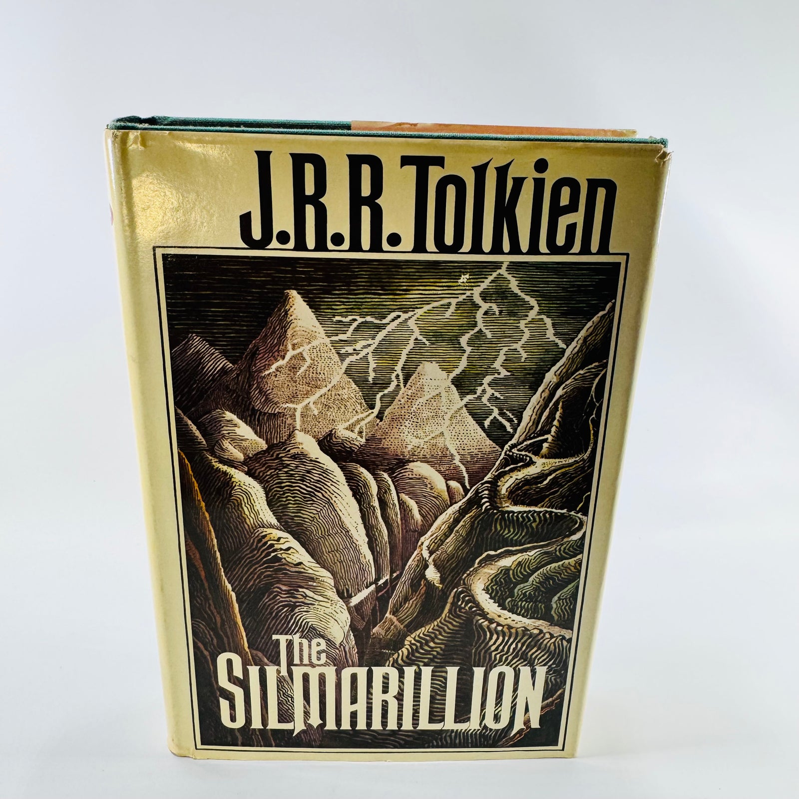 The Silmarillion J.R.R. Tolkien 1977 First American Edition 11th Printing Hardcover with Dust Jacket and Map