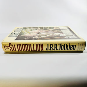 The Silmarillion J.R.R. Tolkien 1977 First American Edition 11th Printing Hardcover with Dust Jacket and Map