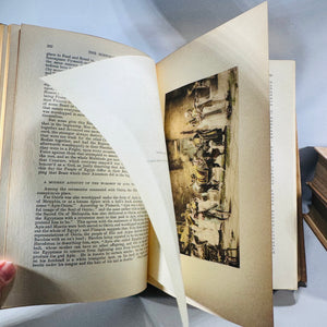 The Historians’ History of the World (1904/1907) — 3-Volume Antique Cloth Hardcover Bundle w/ Maps & Illustrations