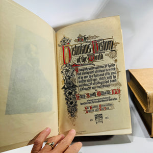 The Historians’ History of the World (1904/1907) — 3-Volume Antique Cloth Hardcover Bundle w/ Maps & Illustrations