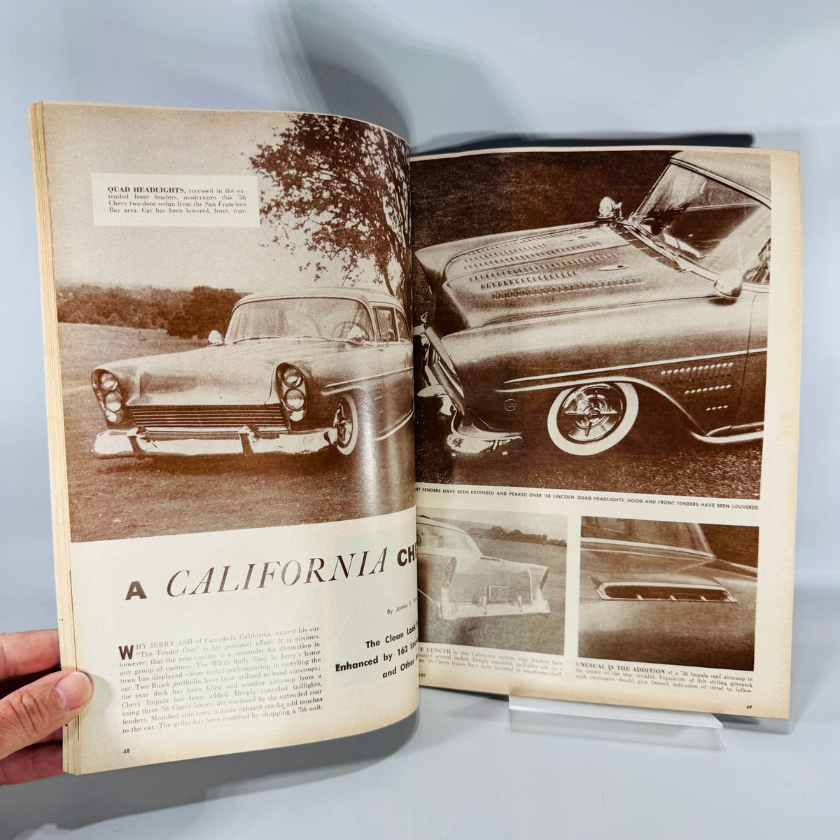 Vintage Motor Life Magazine (March 1959) — Imports vs U.S. Cars, Edsel + Ranchero Road Tests | Two Russian Cars Tested, Automotive History Magazine