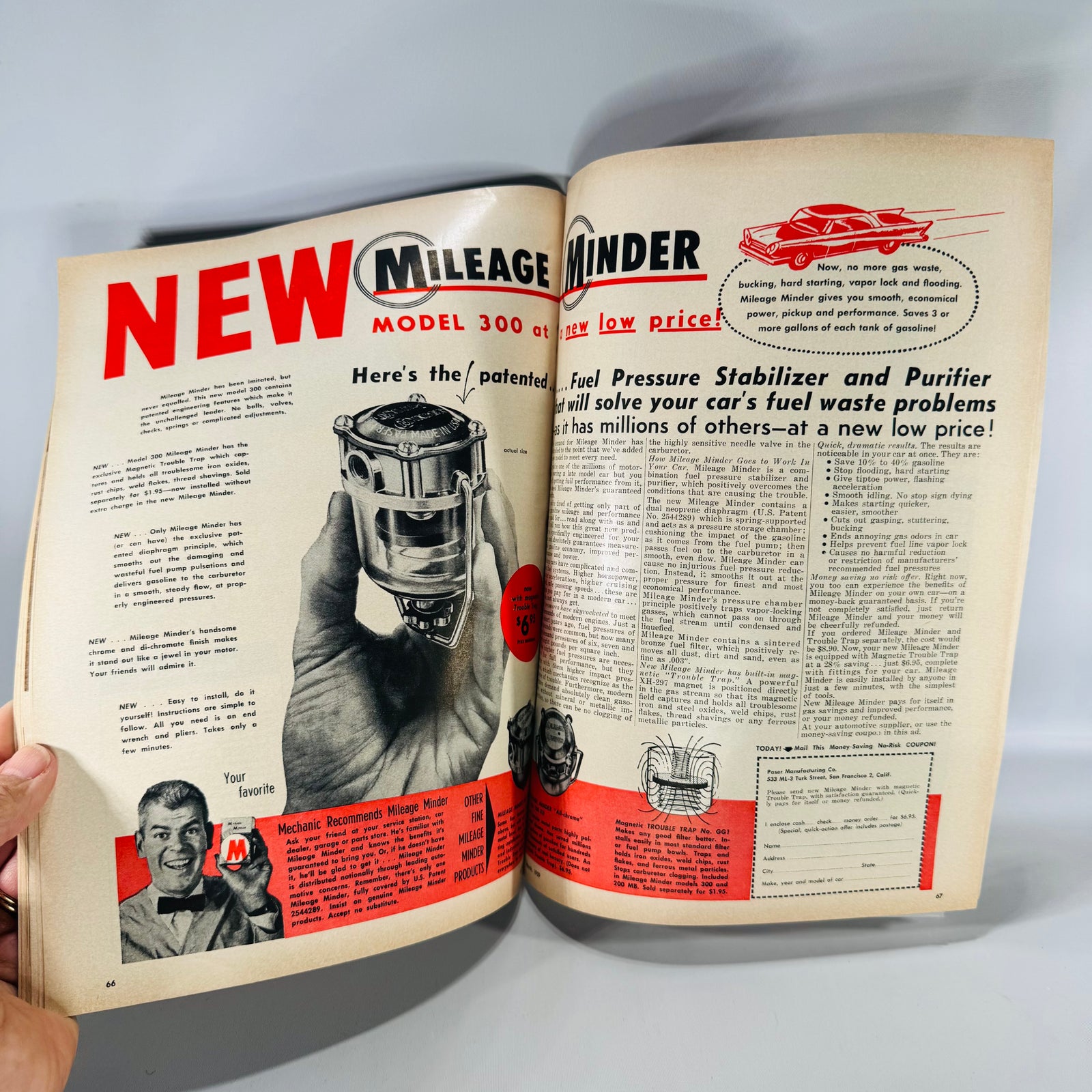 Vintage Motor Life Magazine (March 1959) — Imports vs U.S. Cars, Edsel + Ranchero Road Tests | Two Russian Cars Tested, Automotive History Magazine