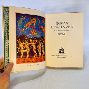 India's Love Lyrics by Laurence Hope 1942 Garden City Books