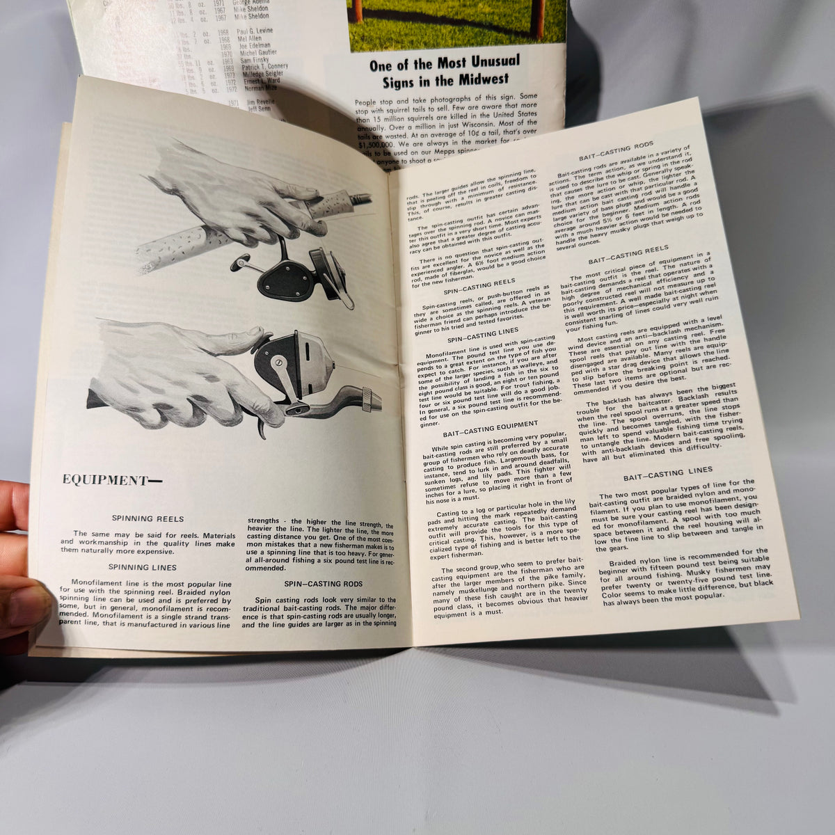 Let’s Go Fishin’! 1974 Fisherman’s Guide by Mepps + Fishing in Pennsylvania Booklet | Vintage Lure Catalog & Regional Guide Set