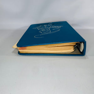 Vintage 1949 “My Favorite Recipes” Recipe Binder Organizer — Geo. Seelman & Sons (Milwaukee) | Tabbed Sections + Envelopes, Recipe Organizer & Kitchen Ephemera