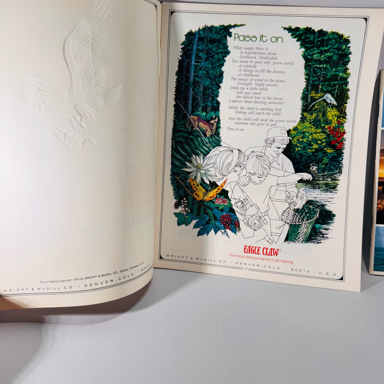 Eagle Claw 1976 Fishing Tackle Catalog & Berkley Expert Guide | Vintage Outdoor Ephemera Set | Rods, Reels, & American Fishing Spots