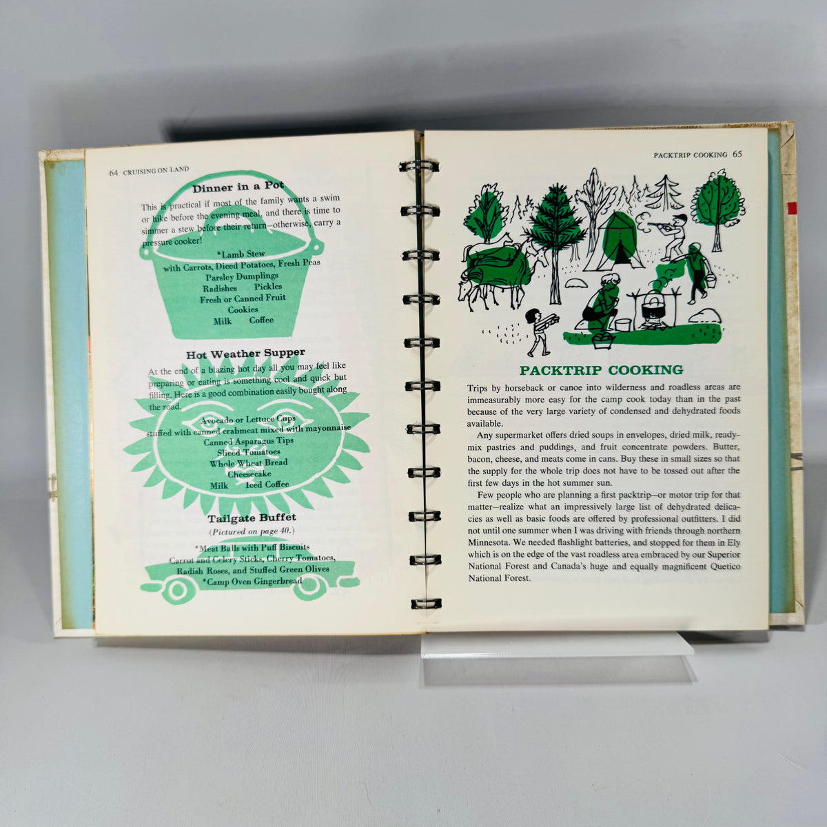 Vintage Outdoor Cooking Cookbook — Betty Crocker’s Outdoor Cook Book (1961) — Golden Press | First Edition, Third Printing, Outdoor Cooking & Barbecue