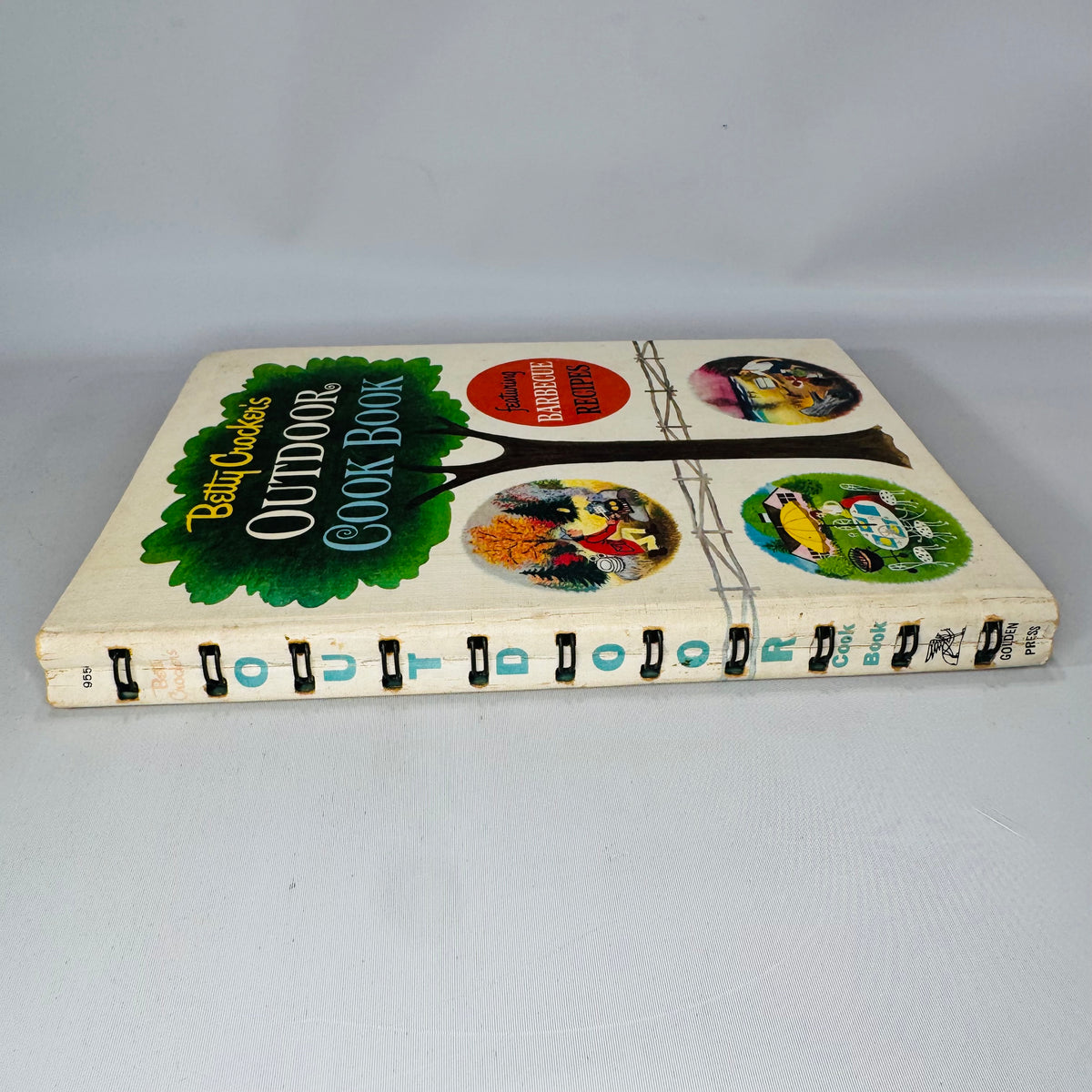 Vintage Outdoor Cooking Cookbook — Betty Crocker’s Outdoor Cook Book (1961) — Golden Press | First Edition, Third Printing, Outdoor Cooking & Barbecue