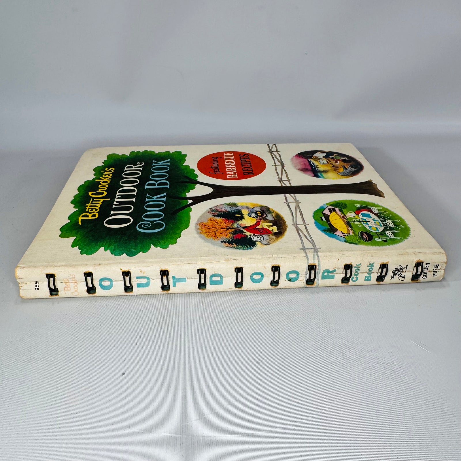 Vintage Outdoor Cooking Cookbook — Betty Crocker’s Outdoor Cook Book (1961) — Golden Press | First Edition, Third Printing, Outdoor Cooking & Barbecue