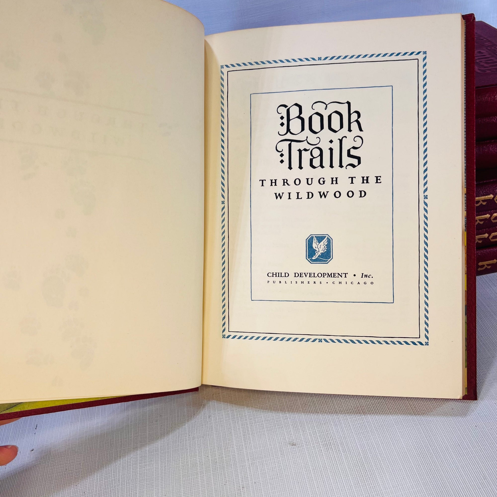 Book Trails Eight Volume Set 1946 Child Development Inc
