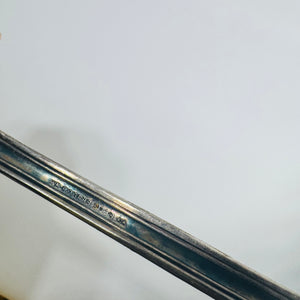 Simeon L. & George H. Rogers XTRA Silverplate Ladle Early 1900s Floral Sauce Serving Piece
