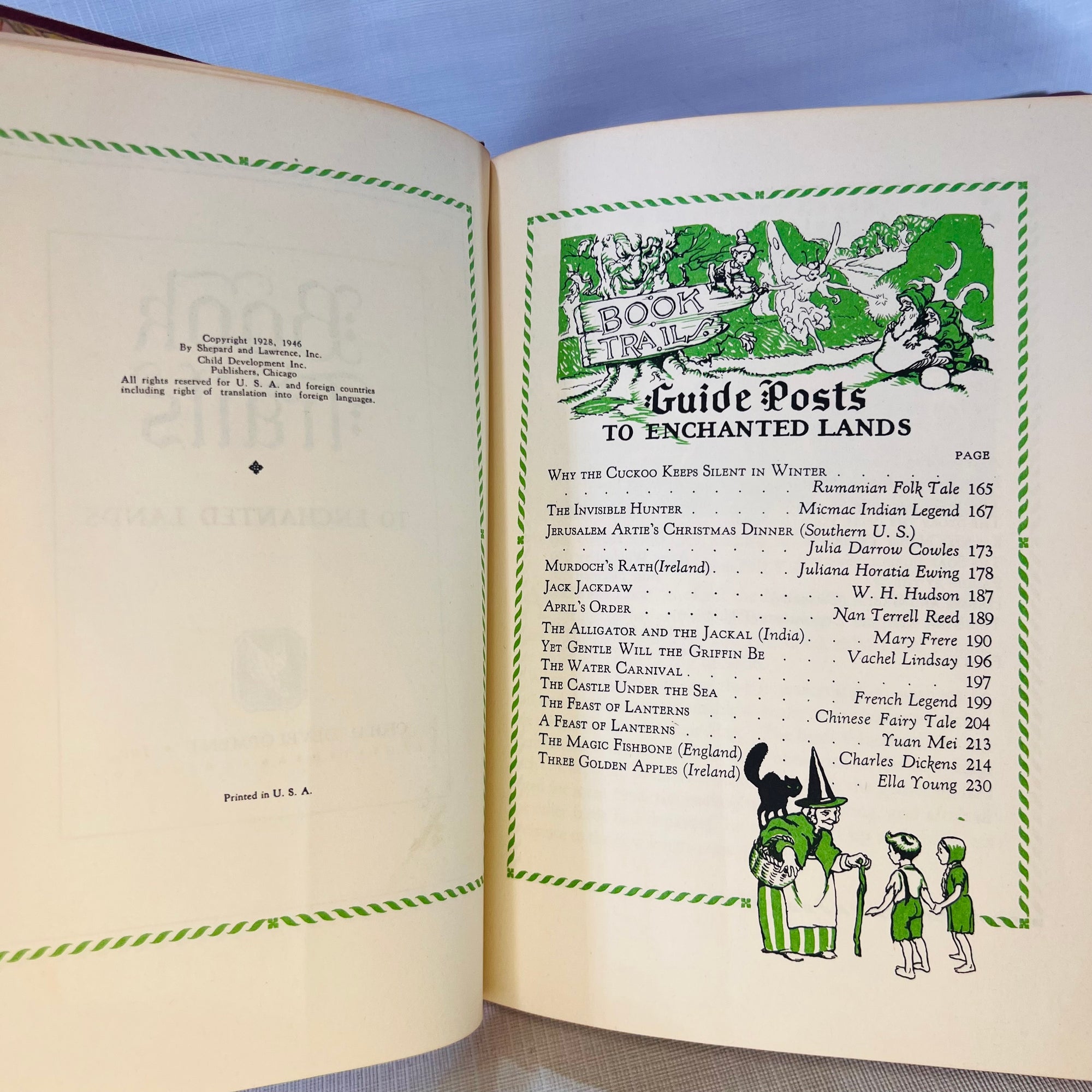 Book Trails Eight Volume Set 1946 Child Development Inc