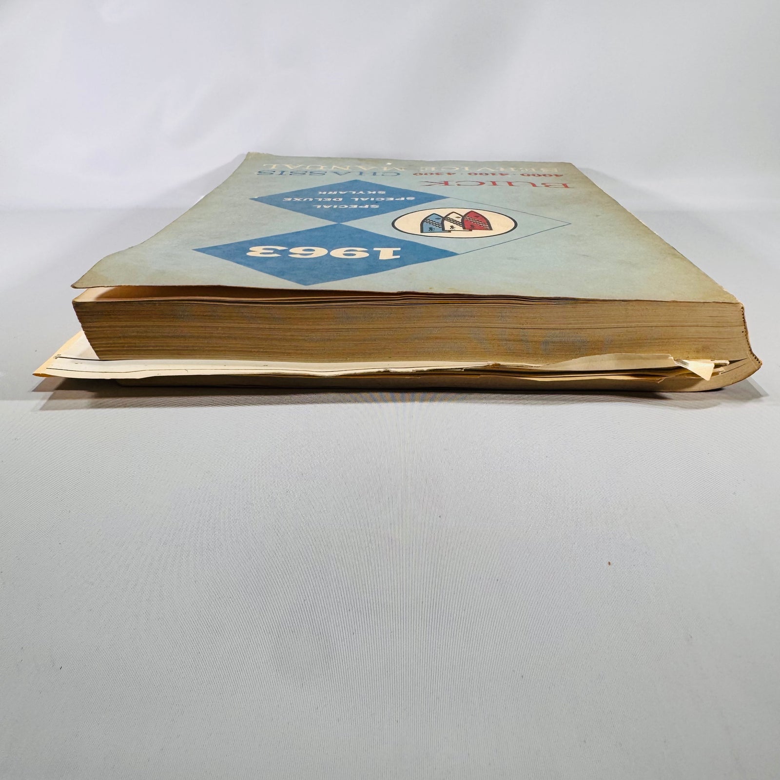 1963 Buick Chassis Service Manual | Special, Special Deluxe, Skylark (Series 4000, 4100, 4300) | Packed with Original Owner Notes & Schematics | Vintage Auto Repair Book