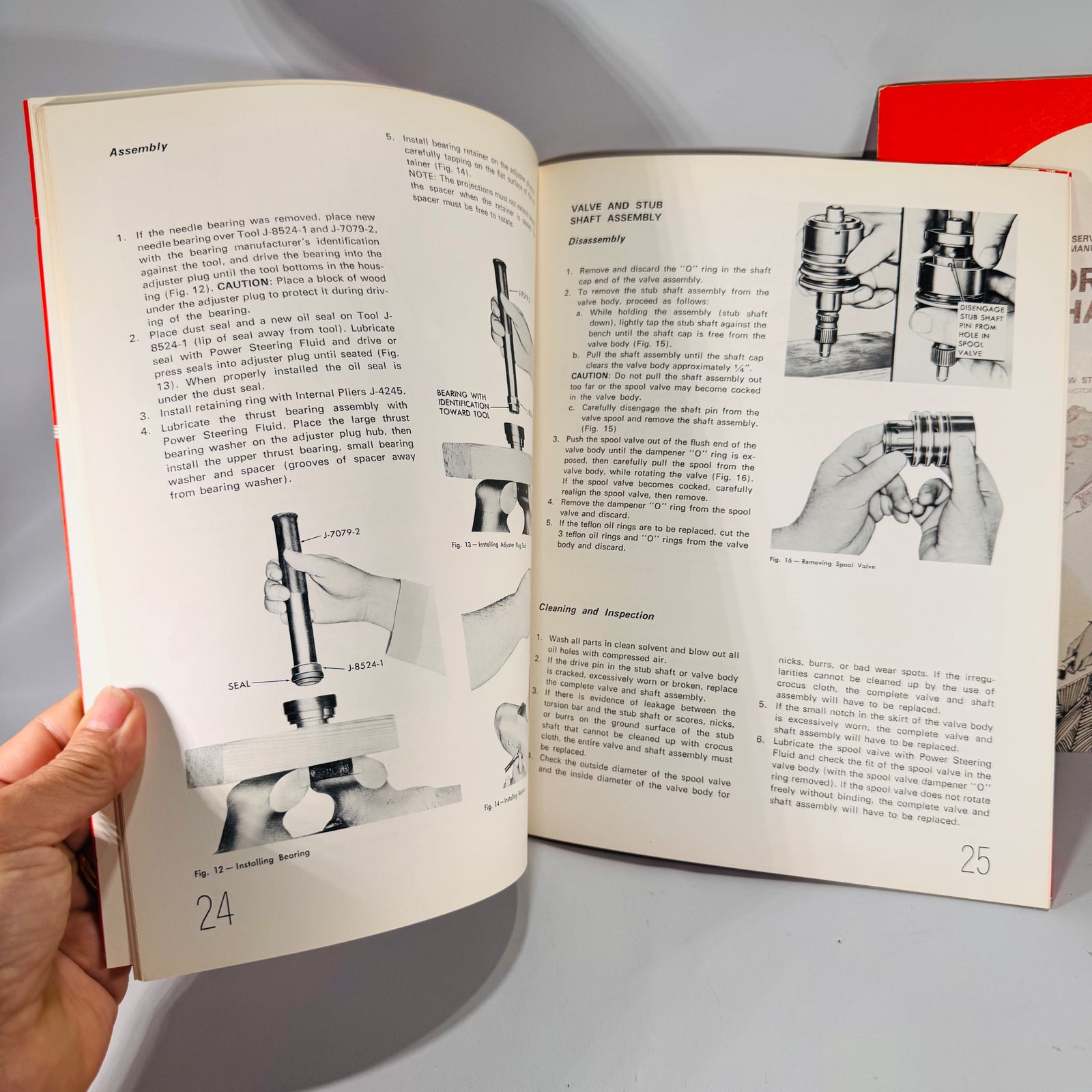 1972 GM Service Manuals – Drive Shafts & Power Steering Systems | Saginaw Steering Division | Automotive Repair Guides