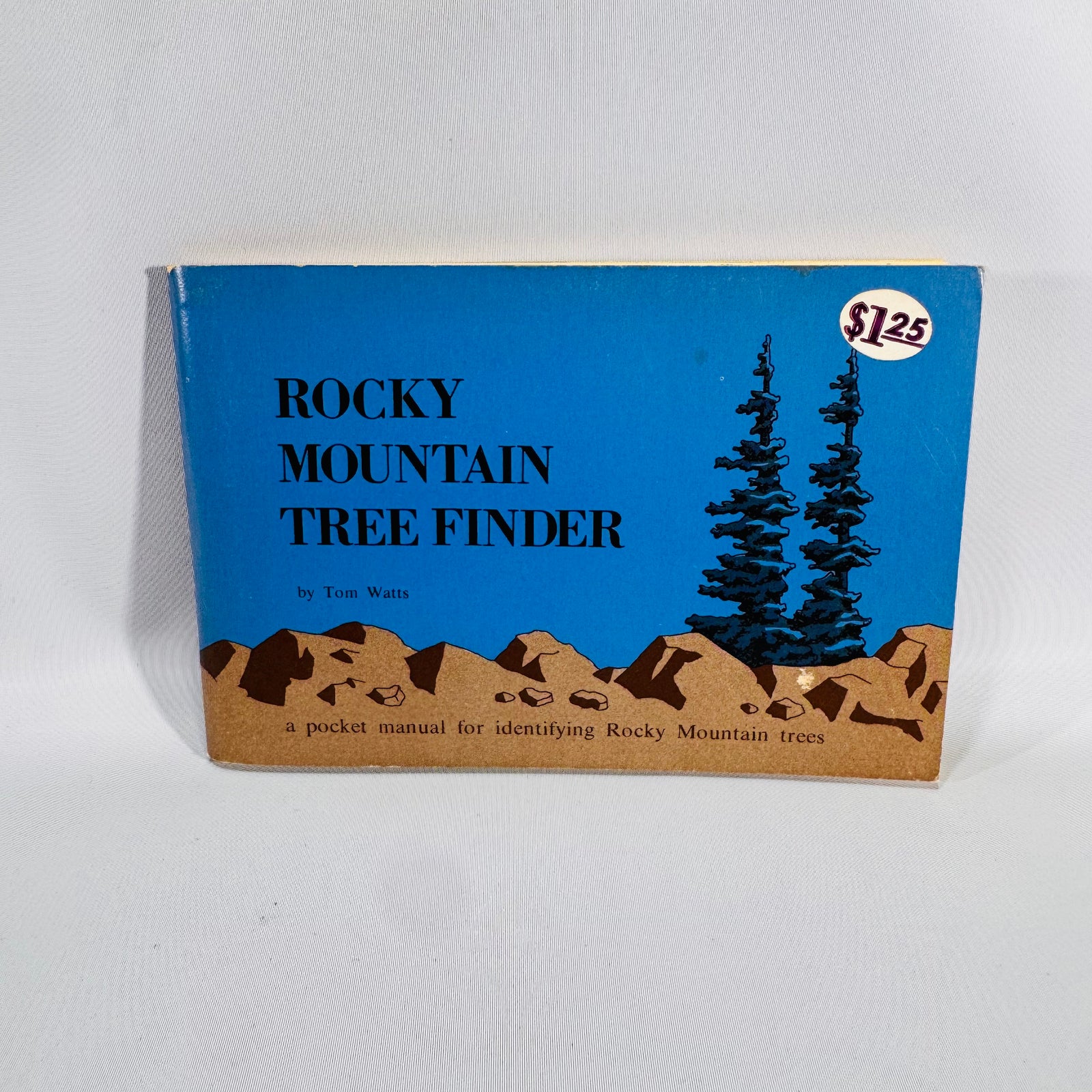 Rocky Mountain Tree Finder by Tom Watts (Pocket Field Guide, Vintage 6x4, 59 Pages, Almost New Condition)