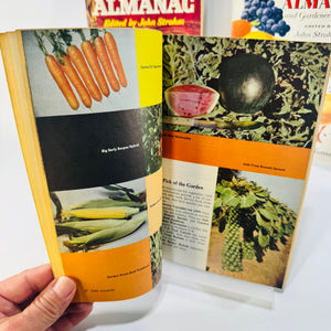 The Ford 1958 Almanac and Gardener's Guide 1959 1960 John Strohm 3 Book Lot Farm Ranch Home