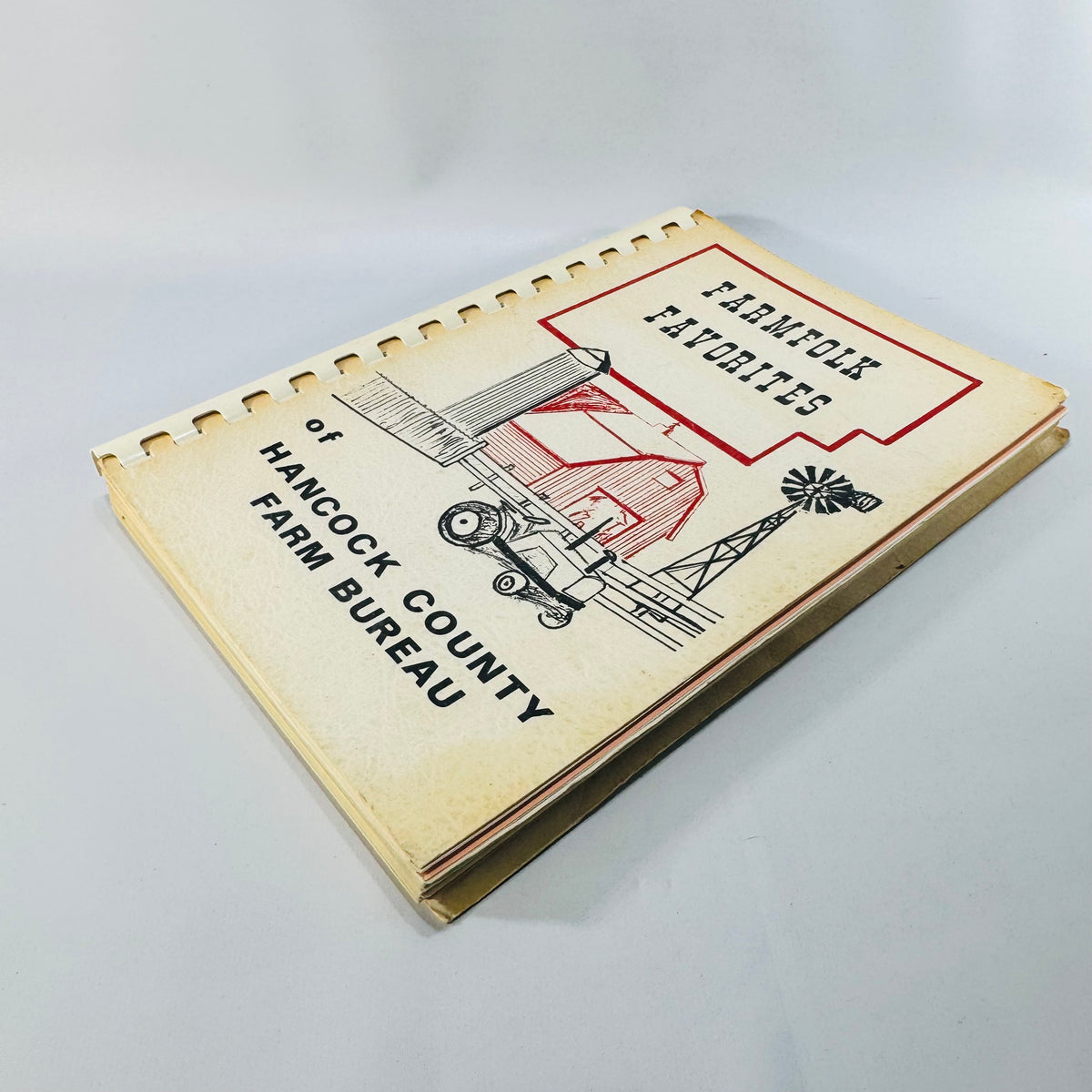 Farmfolk Favorites of Hancock County Farm Bureau 1977 Second Edition Ohio Cookbook