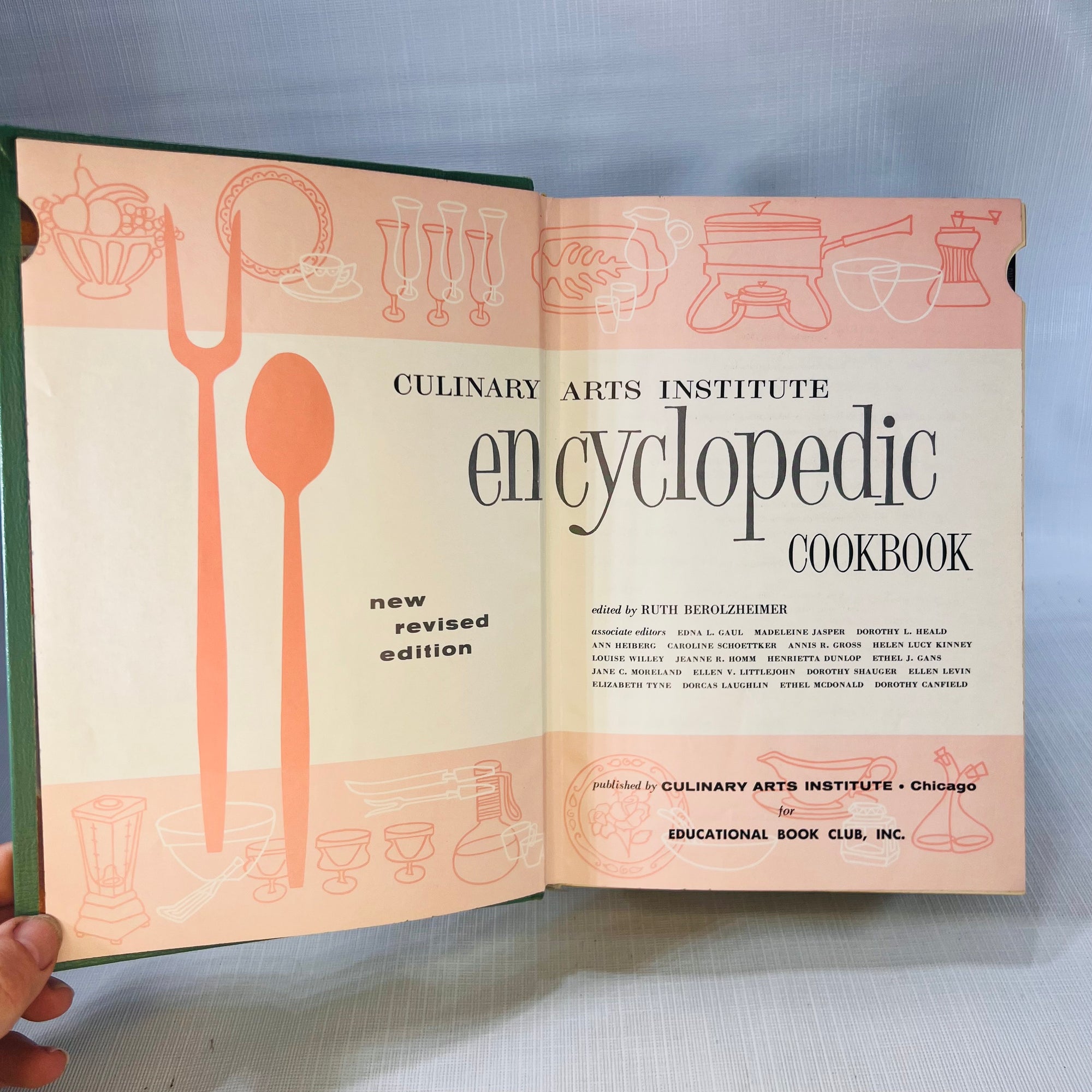 Cooking For Young Homemakers Cookbook by edited by Ruth Berolzheimer 1950 published by The Culinary Arts Institute