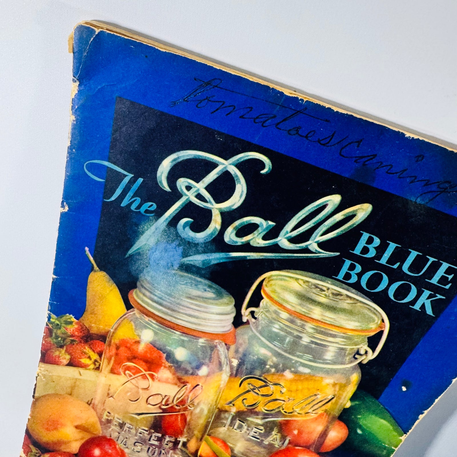 Ball Blue Book 1935 Canning Cookbook Lot with 1974 Ball Freezer Book and 1964 Food Freezing Facts