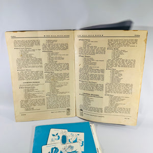 Ball Blue Book 1935 Canning Cookbook Lot with 1974 Ball Freezer Book and 1964 Food Freezing Facts