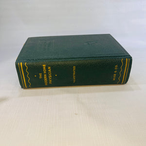 The Modern Home Physician Thumb Tab Edited by Victor Robinson Ph.C 1939 Wm. H. Wise and Company Vintage Book