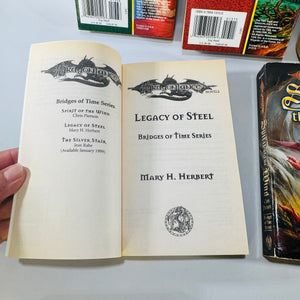 Dragonlance Bridges of Time Complete 5 Book Paperback Lot 1998 to 1999 TSR
