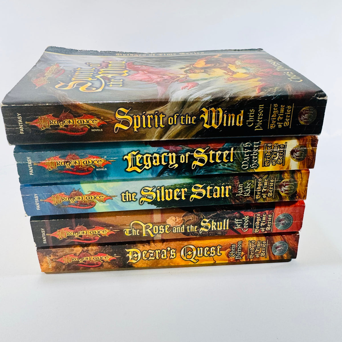 Dragonlance Bridges of Time Complete 5 Book Paperback Lot 1998 to 1999 TSR