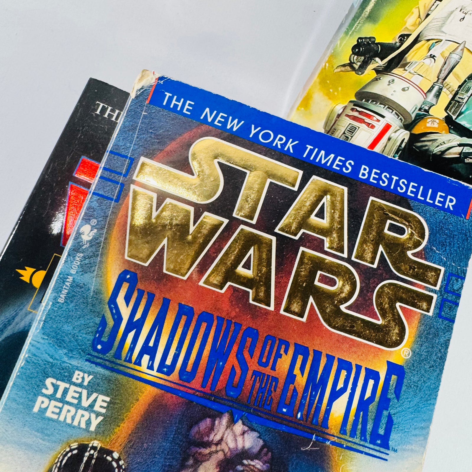 Star Wars Shadows of the Empire Slave Ship Darth Maul Shadow Hunter 3 Book Paperback Lot