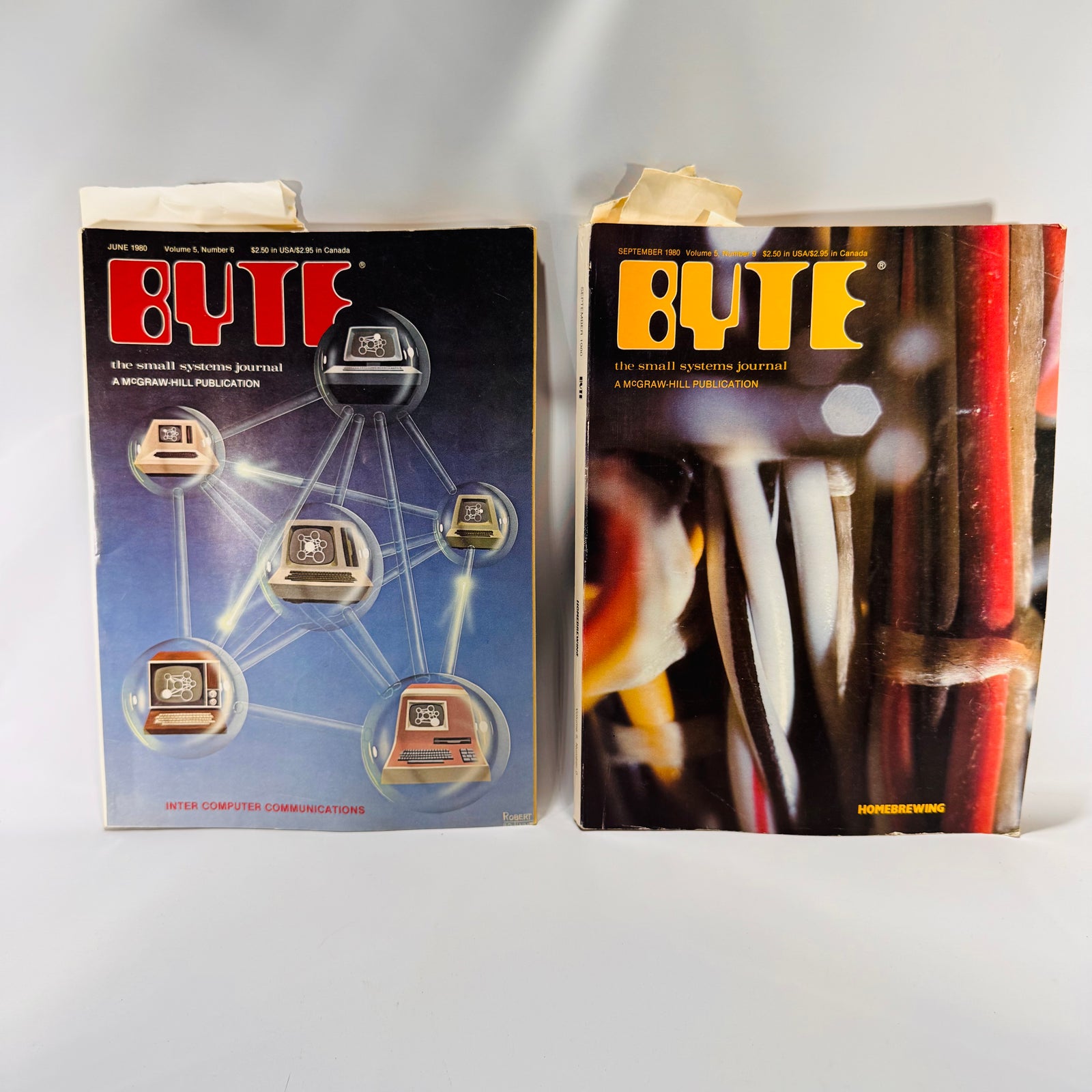 BYTE Magazine Lot – June & September 1980 | Vintage Computer Magazines