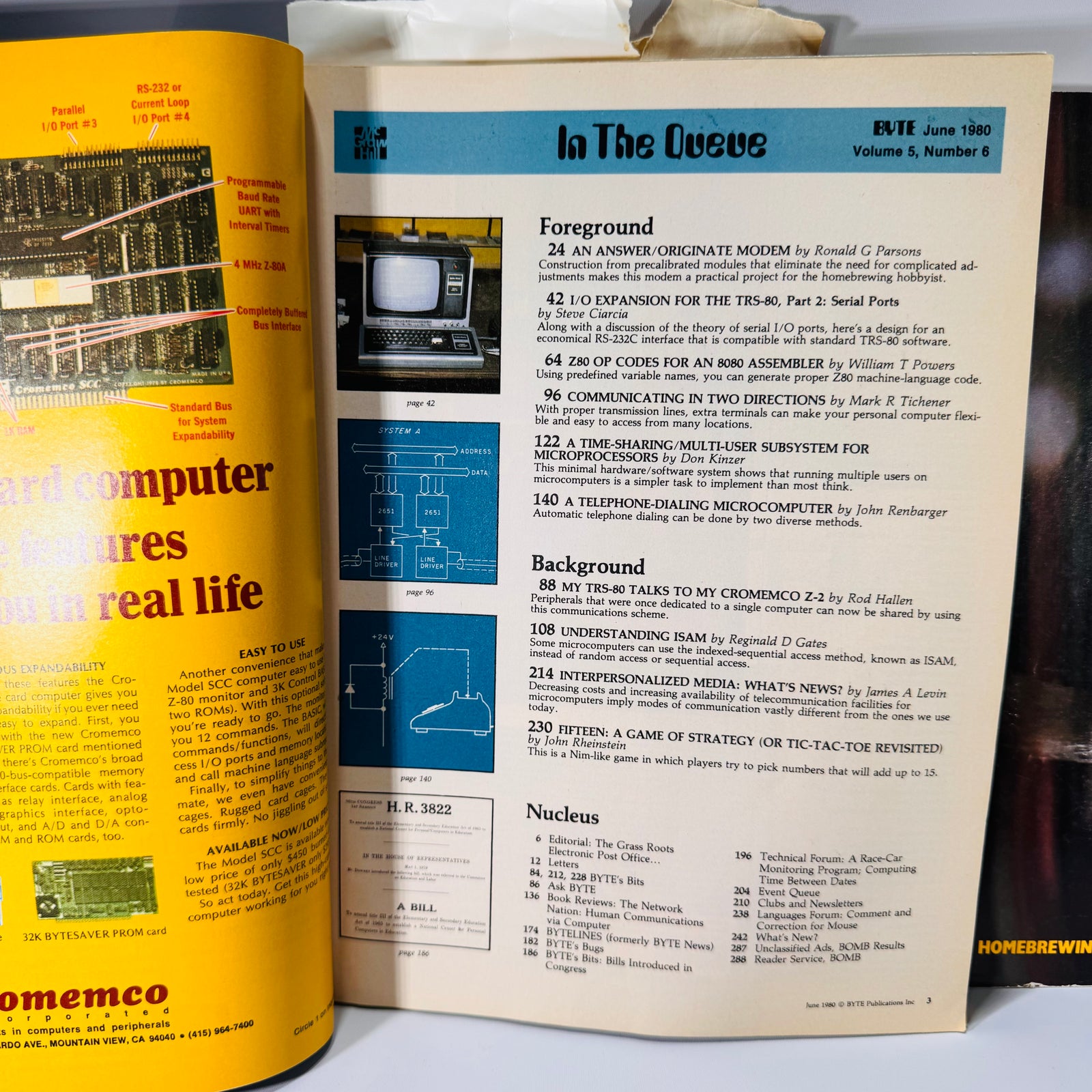 BYTE Magazine Lot – June & September 1980 | Vintage Computer Magazines