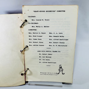 Favorite Recipes from the Heart of Santa Maria 1967-68 California Community Cookbook