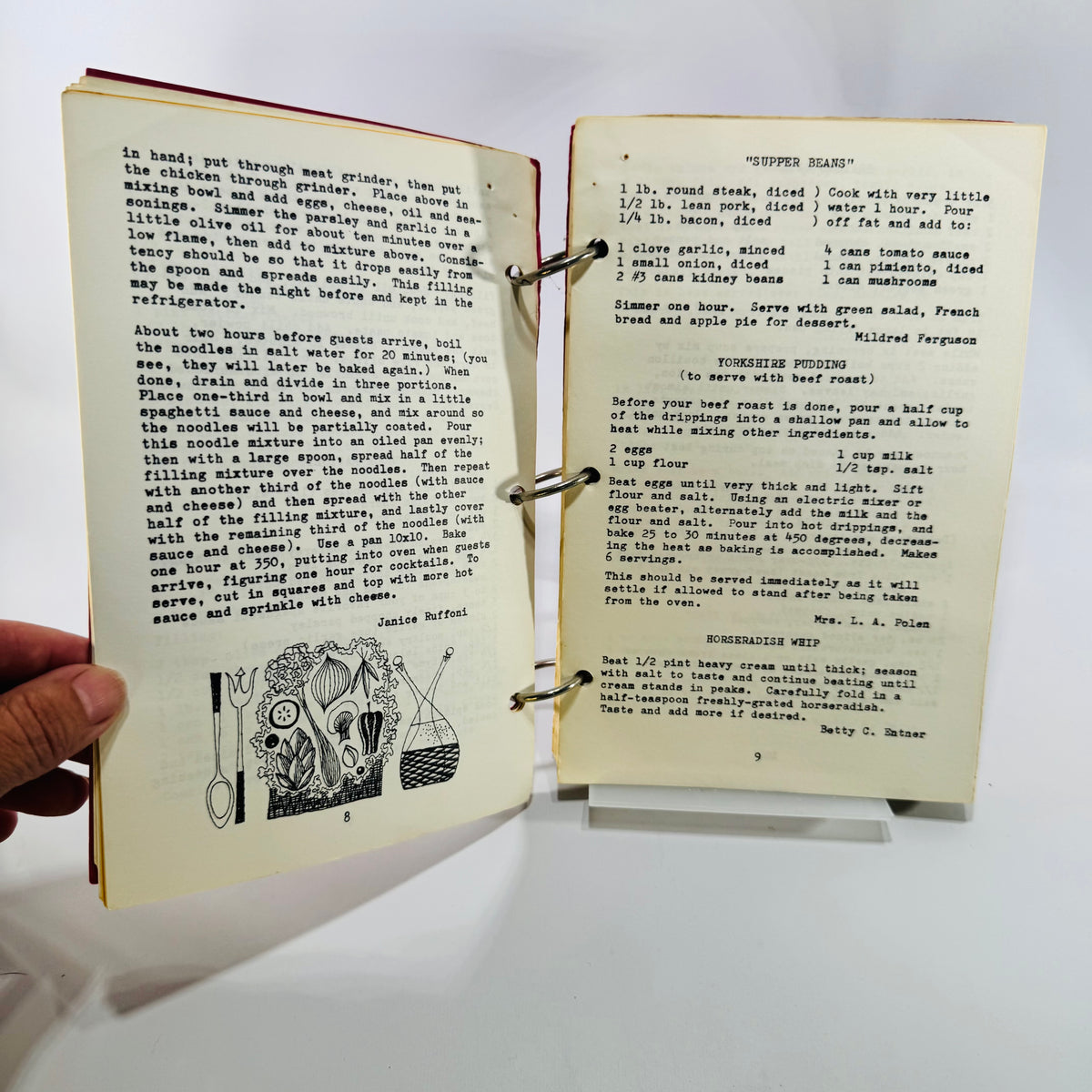 Favorite Recipes from the Heart of Santa Maria 1967-68 California Community Cookbook
