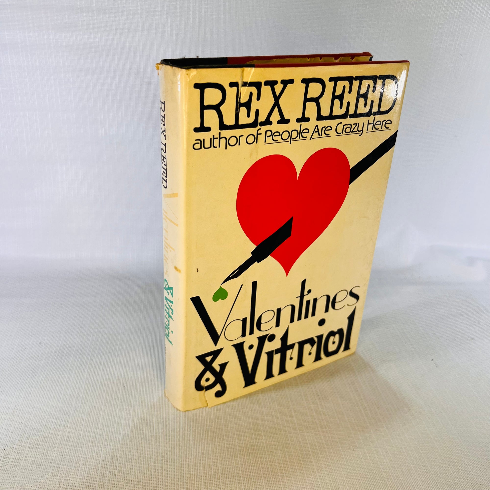 Valentines & Vitriol by Rex Reed 1997 Delacorte Press