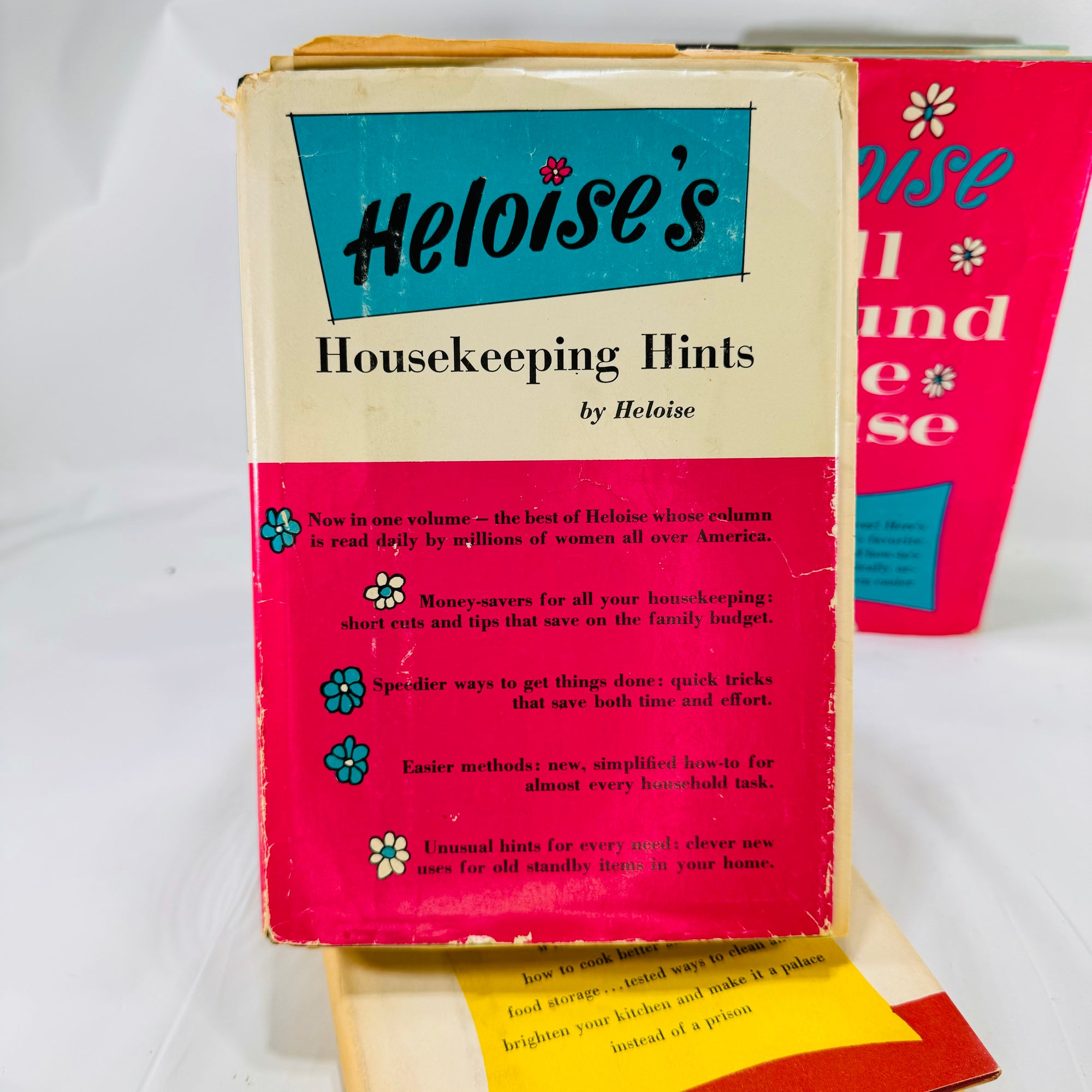 Three Heloise's Books: Kitchen, Housekeeping Hints and All Around the House by Heloise Prentice-Hall Inc