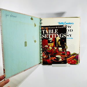Betty Crocker's New Good and Easy Cook Book 1962 1st Ed 4th Printing Bundle with 2 Pamphlets