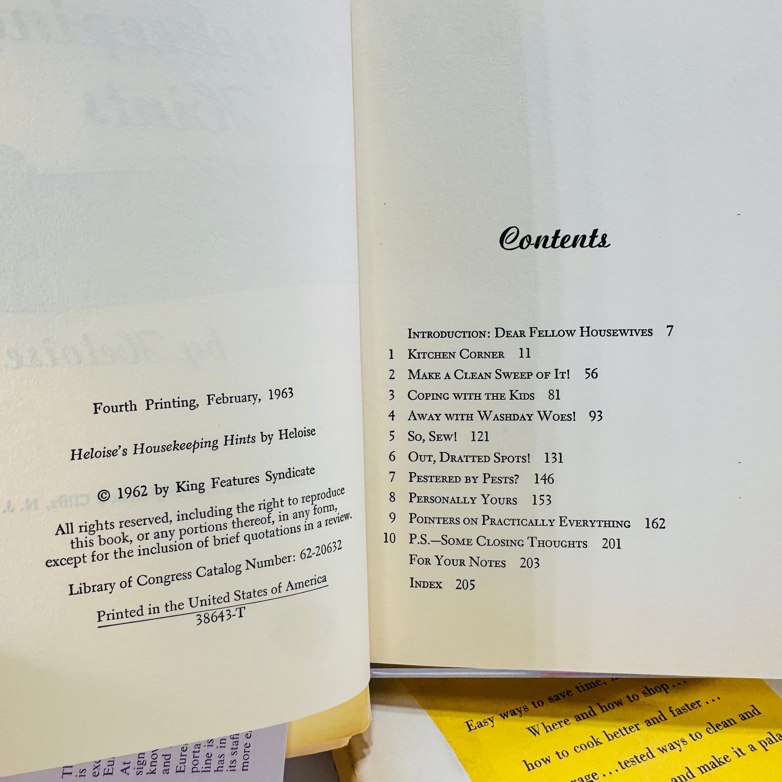 Three Heloise's Books: Kitchen, Housekeeping Hints and All Around the House by Heloise Prentice-Hall Inc
