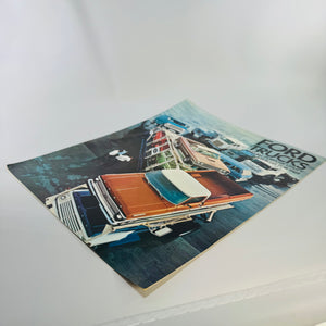 Vintage Ford Truck Dealer Brochure — Ford Trucks and All-Purpose Utility Vehicles for 1969 (1969) — Original Dealership Sales Brochure | Fold-Out Color Specs, Automotive Memorabilia