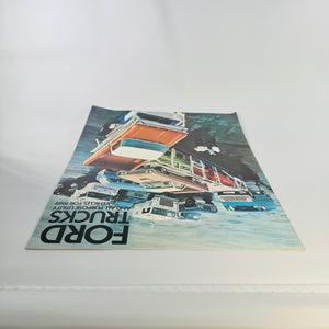 Vintage Ford Truck Dealer Brochure — Ford Trucks and All-Purpose Utility Vehicles for 1969 (1969) — Original Dealership Sales Brochure | Fold-Out Color Specs, Automotive Memorabilia