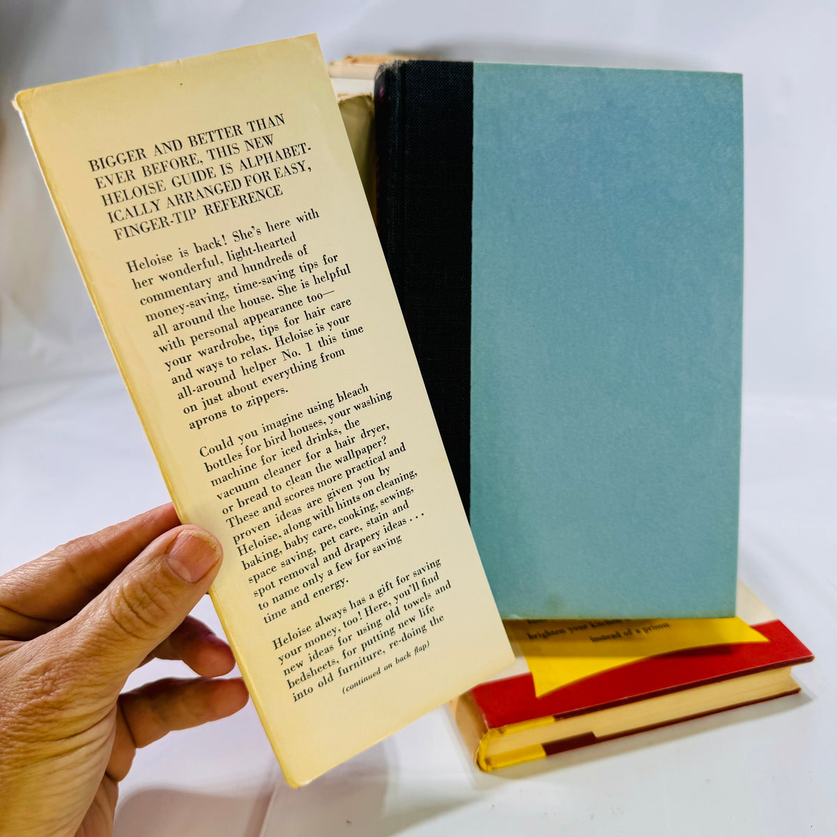 Three Heloise's Books: Kitchen, Housekeeping Hints and All Around the House by Heloise Prentice-Hall Inc