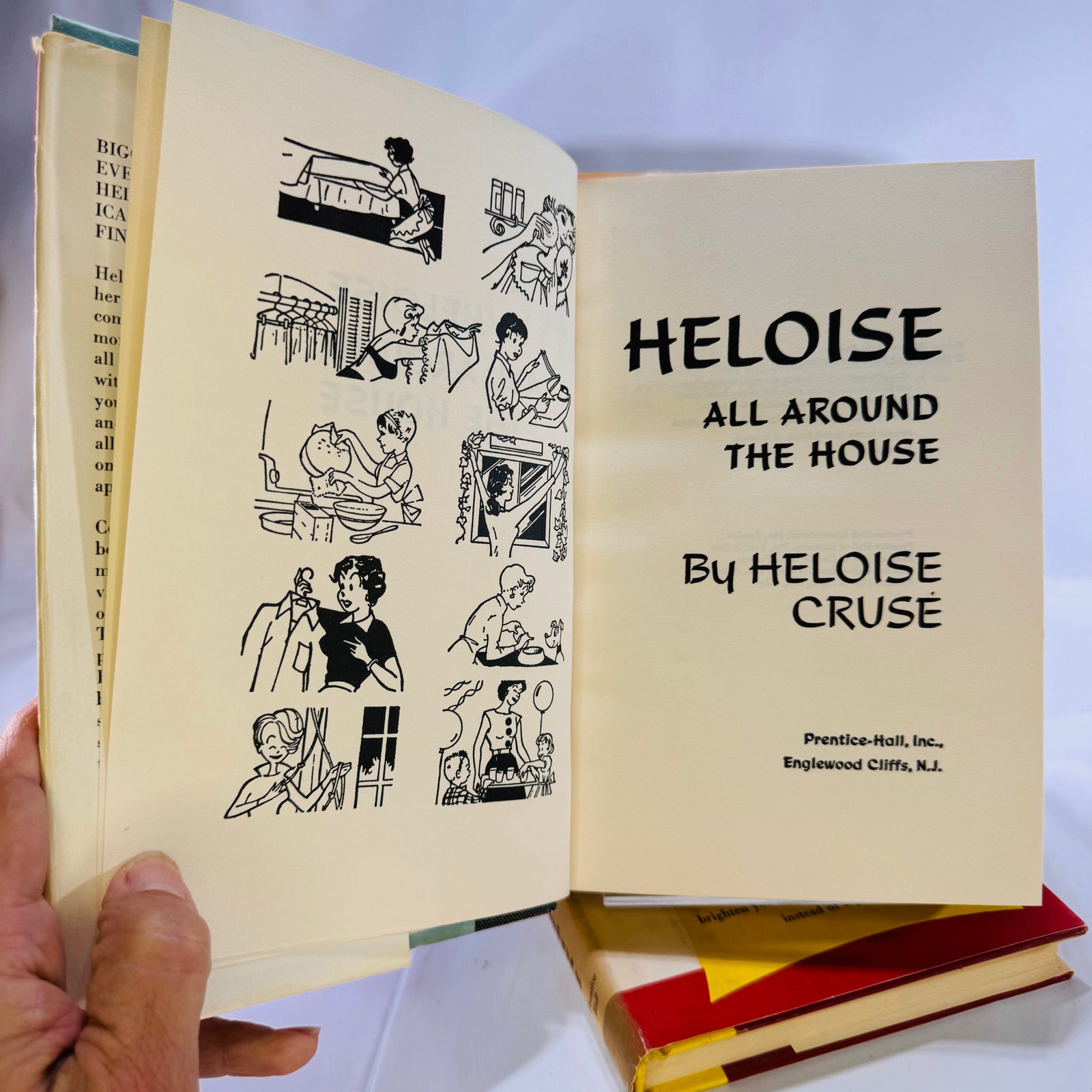 Three Heloise's Books: Kitchen, Housekeeping Hints and All Around the House by Heloise Prentice-Hall Inc